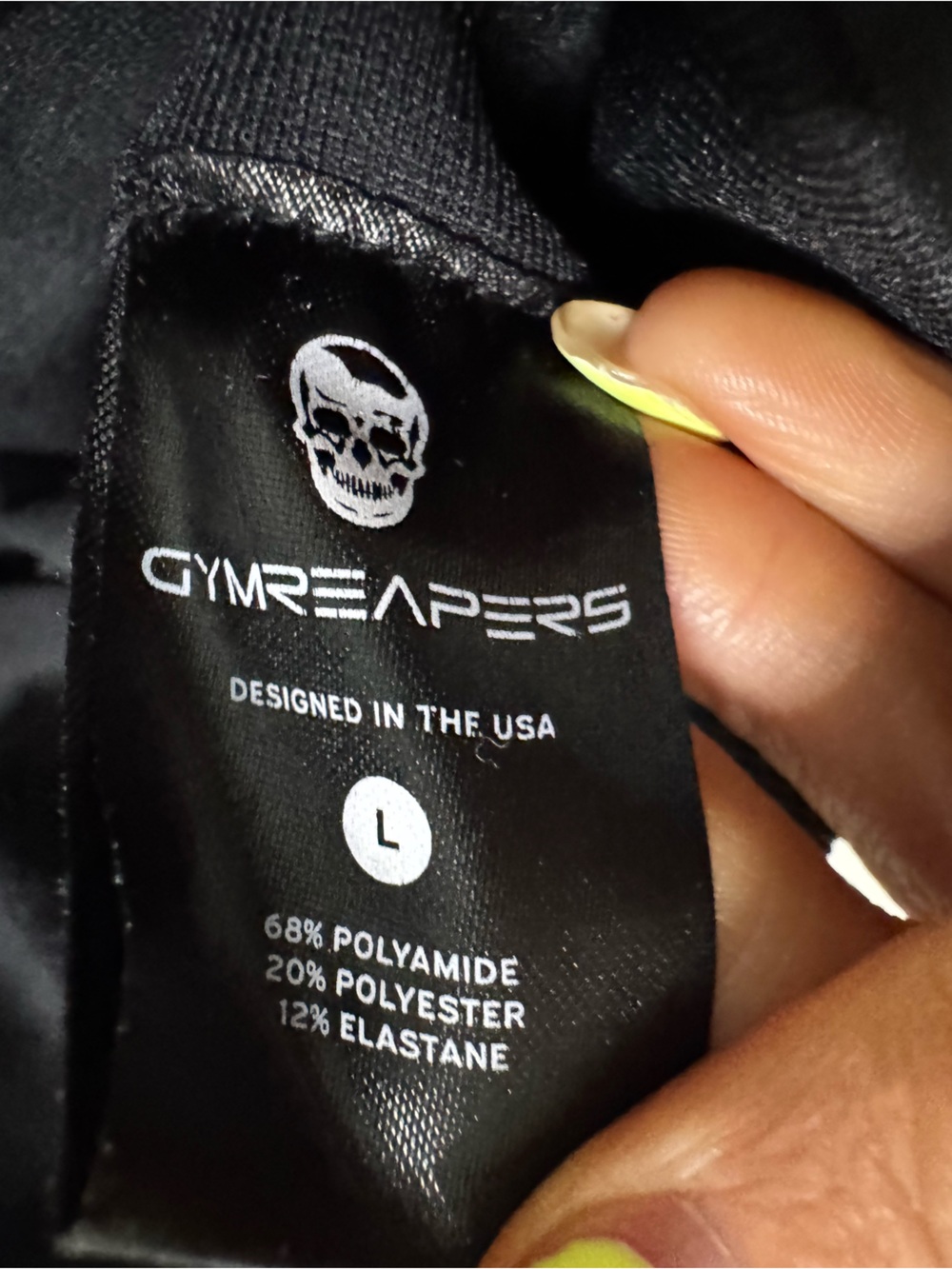 GYMREAPERS INFINITY LEGGINGS - BLACK MARL - Picture 7 of 13